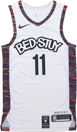 Nike Brooklyn Nets City Limited Kyrie Irving 11 Basketball Jersey Mens White AV4559-102