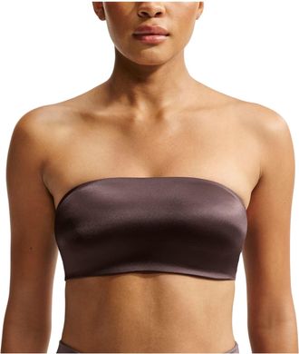 Nike (WMNS) Nike SKIMS Satin Shine Convertible Bandeau Bra Resin IR8688-249