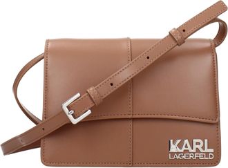 Karl Lagerfeld Umh&auml;ngetasche Kore Damen Polyurethan Braun/Terra