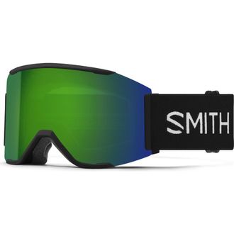 Smith Squad MAG 177mm Snow Goggles in Black /Chromapop Sun Green at Nordstrom
