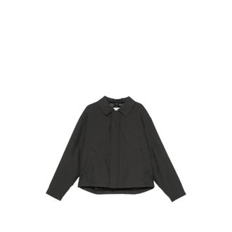 Maison Margiela Logo-embroidered Concealed-fastening Jacket