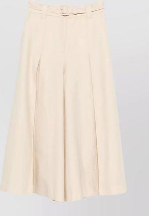 Zimmermann wool pleated wide-leg trousers