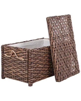 Happimess Jacob 31.5In Wicker Storage Trunk