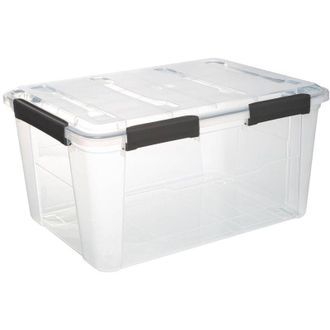 OEM Caja De Almacenamiento De Pl&aacute;stico Con Clip De 50 L (protect+)