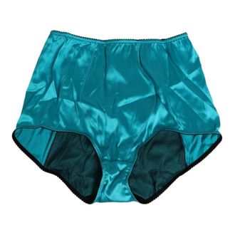 Dolce & Gabbana Bottoms, female, Green, Size: XS Brief Panties