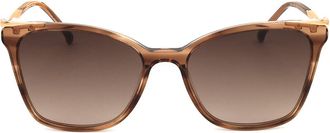 Ana Hickmann HI9114 E01 Womens Sunglasses Brown Size 53