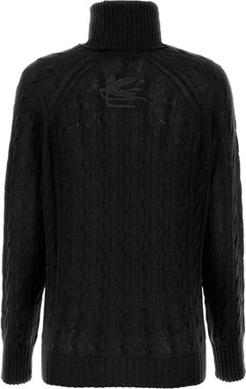 Etro Womens Black Cashmere Sweater Exterior: Maglieria