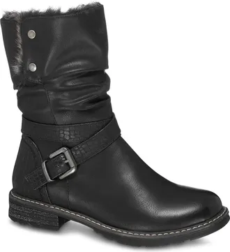GC SHOES Womens Bailey Winter Boots In Black
