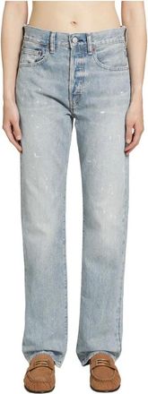 Polo Ralph Lauren Jeans, Dames, Blauw, W25, Straight Jeans