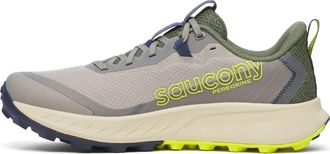 Saucony Mens Peregrine 15 Trail Running Shoes, Ridge/Olivine, 15