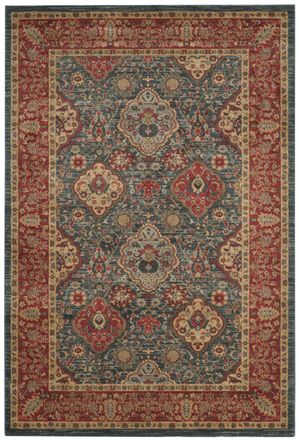 Safavieh Alfombra azul marino 201 x 279 cm