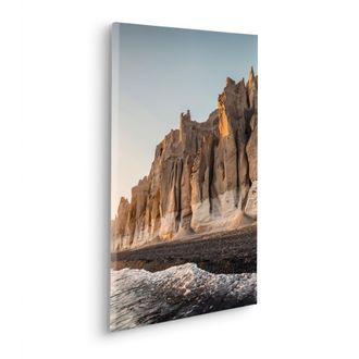 Komar Leinwandbild »Unbend - Grösse 40 x 60 cm« Baum Berge Blätter Foto Jahreszeiten Landschaft Meer Natur Palmen Strand Packung, 1 Stk. tlg. Keilrahmenbild