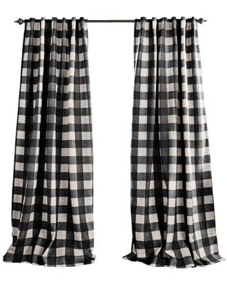 Elrene Grainger Buffalo Check Blackout Window Curtain