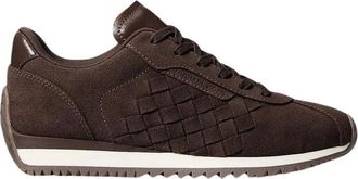 Michael Kors Zapatillas Rhodes de ante trenzado - Shoes - Mujer - Marr&oacute;n - 37 1/2 EU