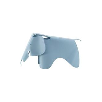 Vitra Decoration Eames Elephant - Blue - Recycled polypropylene - Designer Charles & Ray Eames