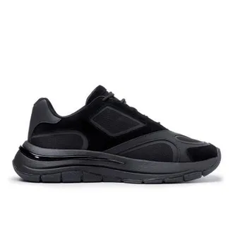 Mallet Footwear Sculpted Runner Low-Top Trainer in Black at Nordstrom, Size 10