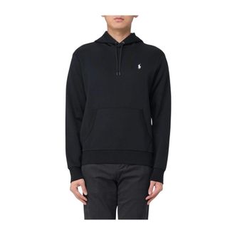 Polo Ralph Lauren Hoodies & sweatvesten, Heren, Zwart, XL, Katoen, Loopback Fleece Hoodie