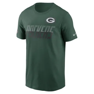 Nike Green Bay Packers Sideline Team Issue Nike Mens Dri-FIT NFL T-Shirt in Green | 02ET3EE7T-TF9