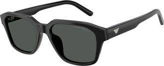 Emporio Armani Ea 4283U Zonnebril - Heren - Zonnebrillen - Zwart - 53 MM - Accessoires