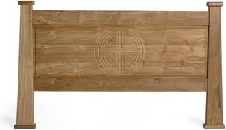 Giner&Colomer Cabecero de cama fabricado en madera maciza de teca 180 cm