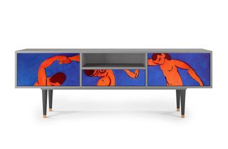 StoryZ Mueble de TV multicolores 2 cajones y 1 puerta L 170 cm