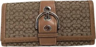 Coach Pre-owned Fabric clutches - Dames - Vintage Clutch - Bruin - ONE Size - Vintage