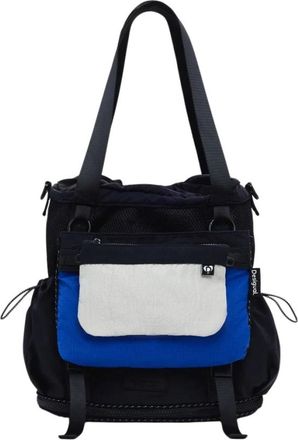 Desigual Zwarte Dames Handtas Rugzak - Dames - Rugzakken - Veelkleurig - ONE Size - Polyester - Tassen
