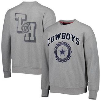 Tommy Hilfiger Mens Tommy Hilfiger Heather Gray Dallas Cowboys Ronald Crew Sweatshirt at Nordstrom, Size Medium