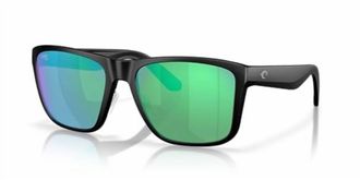 Costa Mens Los Alijos Sunglasses 580G In Matte Black Green Mirror