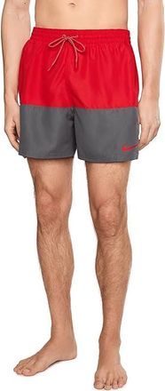 Nike Split 5 Brief Lined Volley Mens Swimwear University Red : 2XL, Polyester