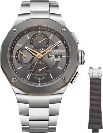 Baume & Mercier Riviera Chronograph Automatic Mens Watch M0A10750