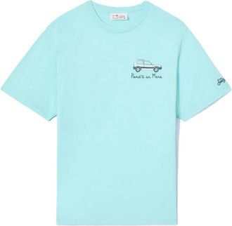 MC2 Saint Barth Portofino Man T-Shirt - Heren - T-shirts - Blauw - XL - Katoen - Tops