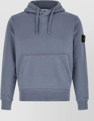 Stone Island hooded sweatshirt drawstring kangaroo pocket