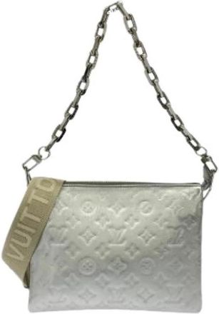 Louis Vuitton Pre-owned Vintage Schoudertas - Dames - Vintage Schoudertas - Grijs - ONE Size - Leer - Vintage