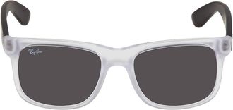 Ray-Ban Ray Ban Justin Color Mix Dark Grey Square Mens Sunglasses RB4165 651287 51