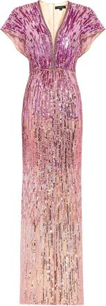 Jenny Packham Dusk jurk - Paars