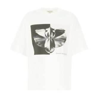 Alexander McQueen Alexander McQueen, T-Shirts, female, White, Size: 3XS T-Shirt