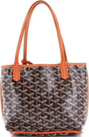 Goyard Anjou Reversible Tote Coated Canvas Mini