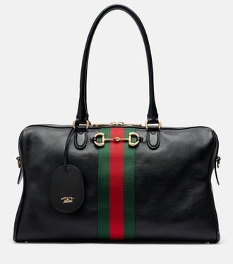 Gucci Borsetto Large leather bowling bag