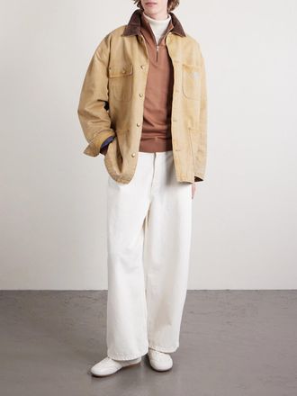 Paul Smith Merino Wool Half-Zip Sweater