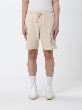 Emporio Armani Pantaloncini jogging EA7 in cotone con logo