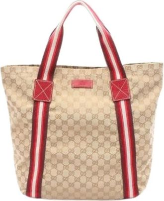 Gucci Pre-owned Tote Bags, female, Multicolor, Size: ONE SIZE Pre-owned Vintage Tote Bag