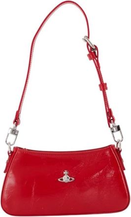 Vivienne Westwood Tasha Schoudertas - Dames - Schoudertassen - Rood - ONE Size - Katoen - Tassen