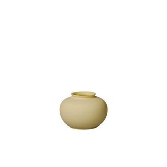 Middle Kingdom Porcelain Matte Porcelain Mini Apple Vase in Butter at Nordstrom