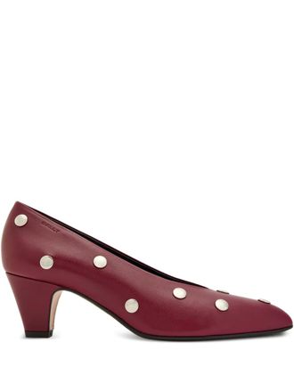 Bally Aline studded pumps - Red