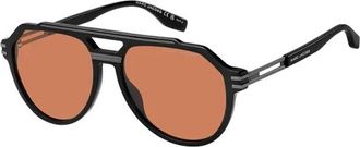 Marc Jacobs Aviator Zonnebril - Heren - Zonnebrillen - Zwart - 57 MM - Accessoires