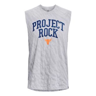 Under Armour Project Rock Sleeveless Tank Grey 1379019-011
