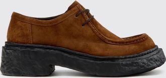 Camperlab Scarpe Derby Vamonos in pelle scamosciata con tacco basso