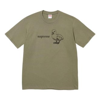 SUPREME SS26 Duck T-Shirt Light Olive SUP-SS26-005-LHTOLV