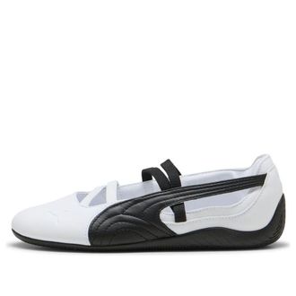 Puma (WMNS) PUMA Speedcat Ballet Leather White Black 406144-03
